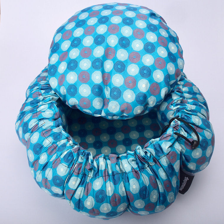 Wonderbag blå sirkler -medium