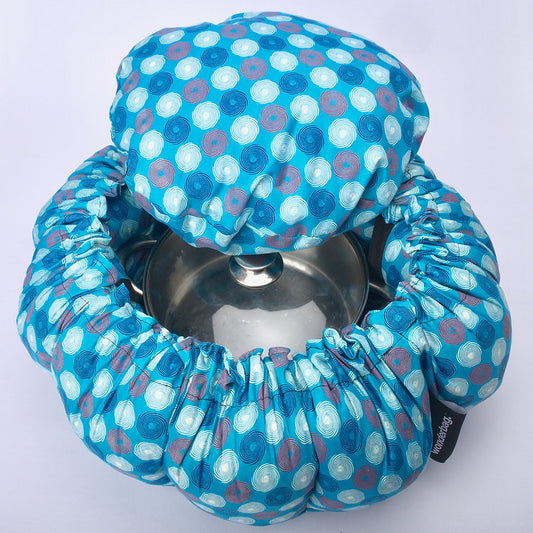 Wonderbag blå cirkler - medium